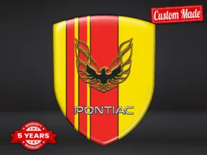Pontiac Automotive Window Stickers Durable Limited Edition